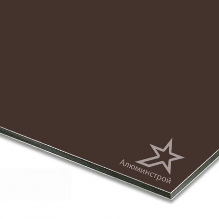 Алюминиевая композитная панель 3 мм (0.3) 1500х4000 RAL 8017