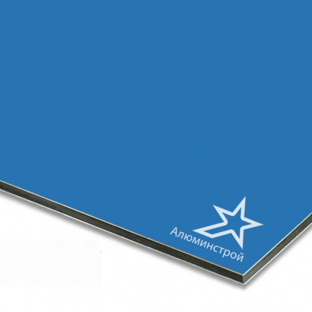 Алюминиевая композитная панель 3 мм (0.3) 1500х4000 RAL 5015