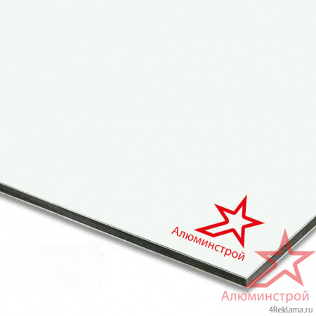 Алюминиевая композитная панель 4 мм (0.4) 1220х4000 серия Классик RAL 9003