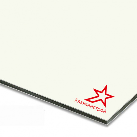 Алюминиевая композитная панель FR 4 мм (0.4) 1500х4000 серия Классик RAL 9010